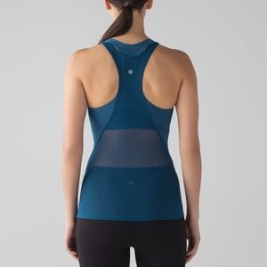 Lululemon Body Con tank w/ mesh details